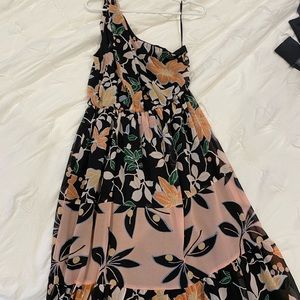 Loft one shoulder party dress!